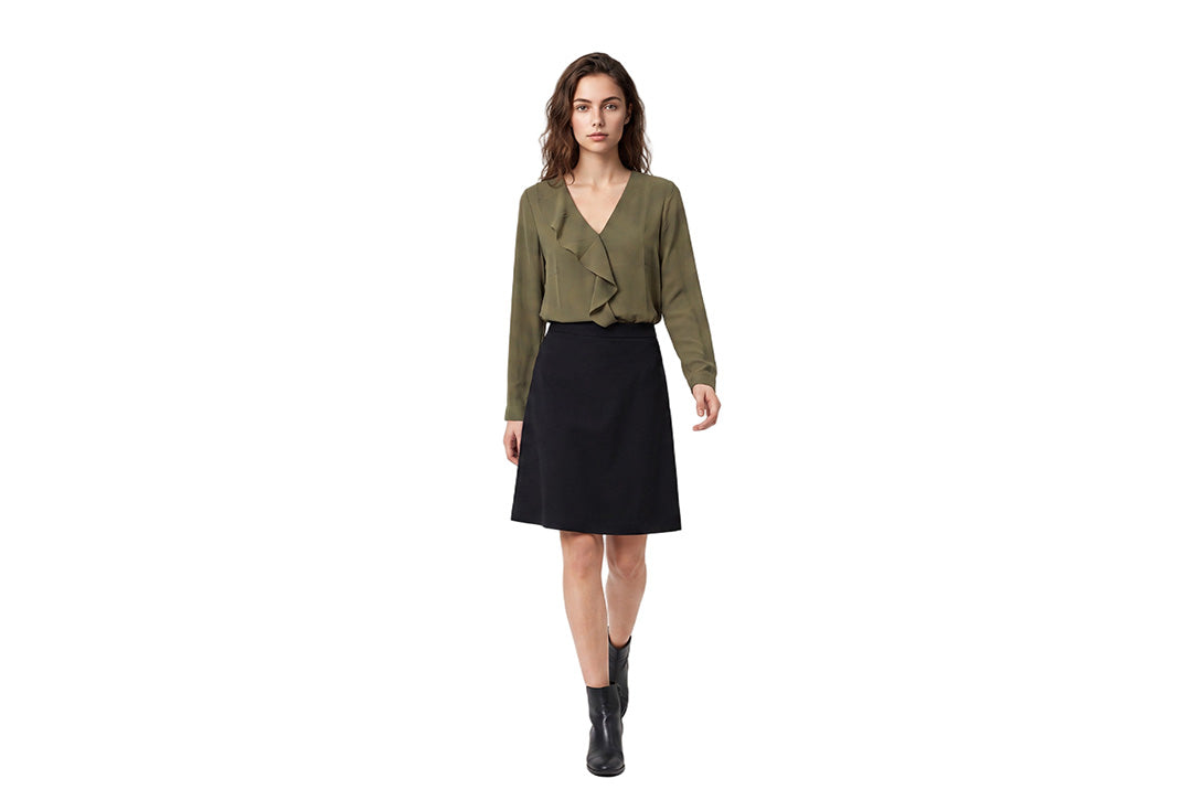 Military green shirt
