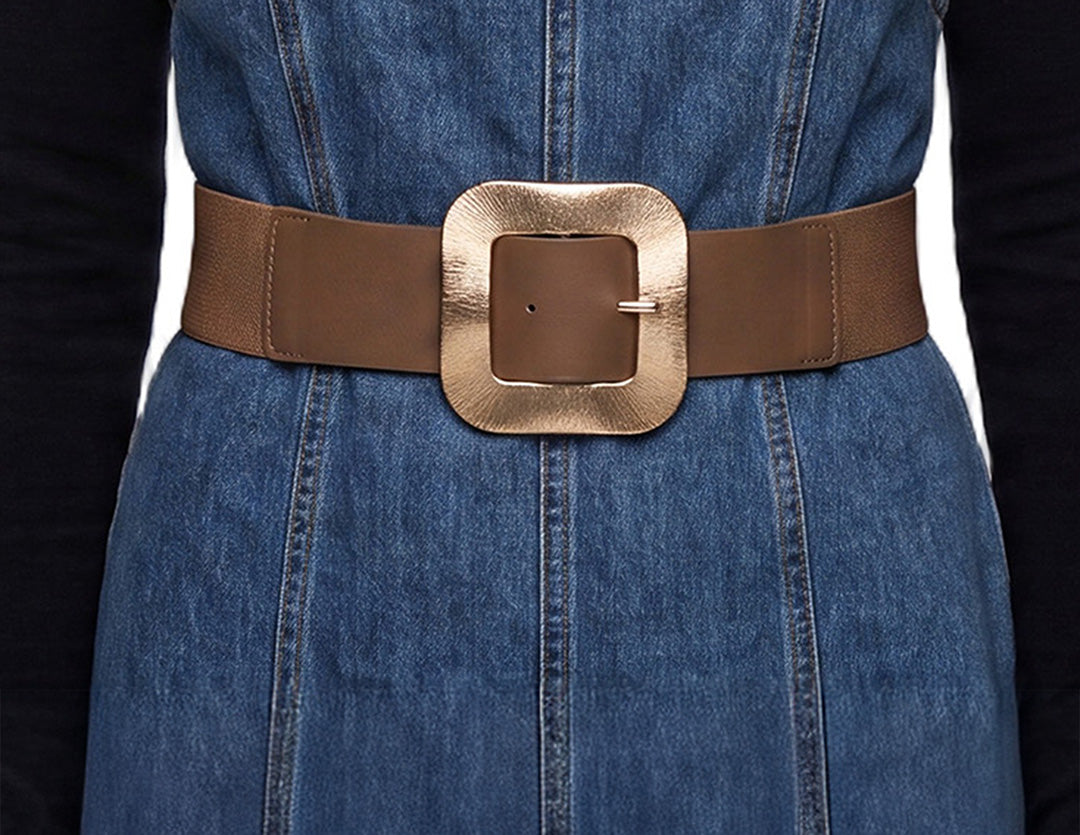 Cocoa Brown Leather Belt
