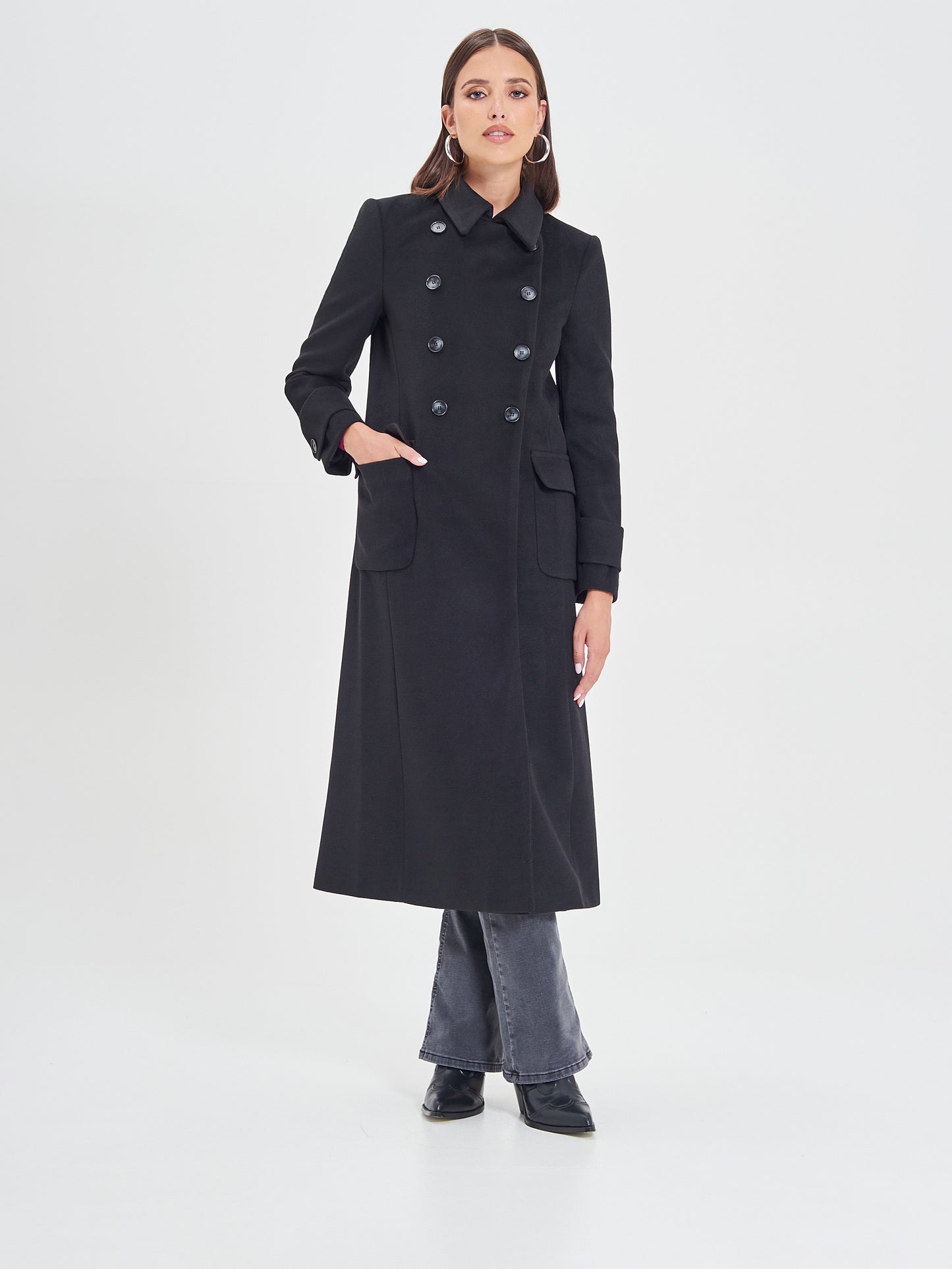 Long Double Breasted Coat