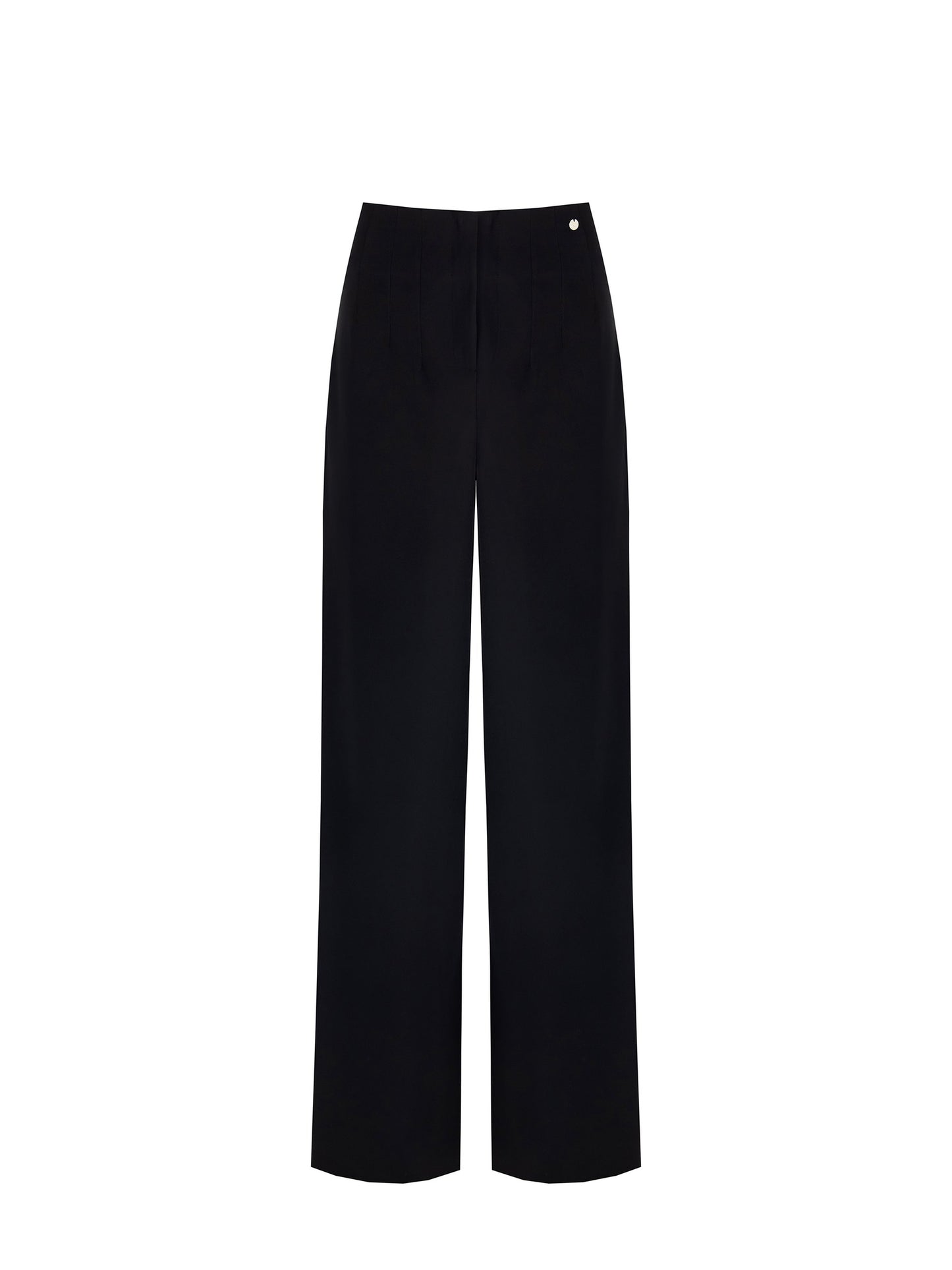 Black Wide-Leg Pants