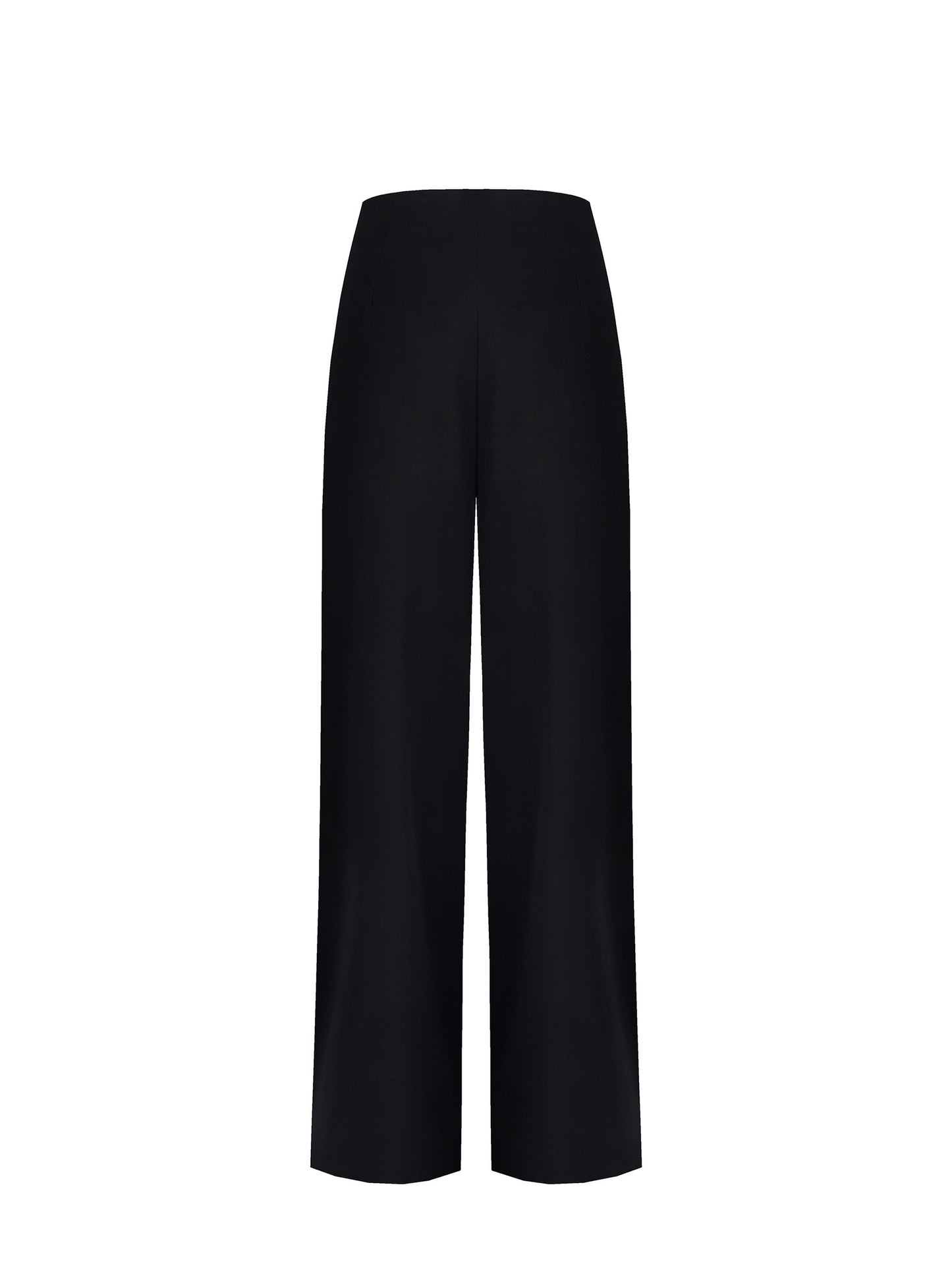 Black Wide-Leg Pants