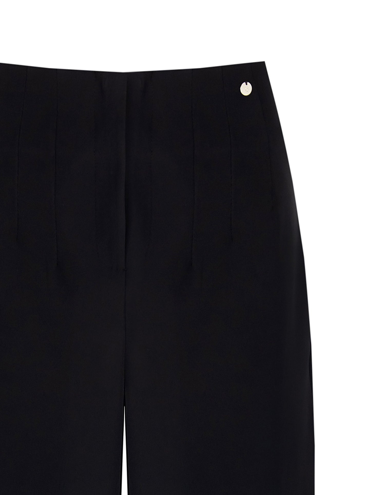 Black Wide-Leg Pants