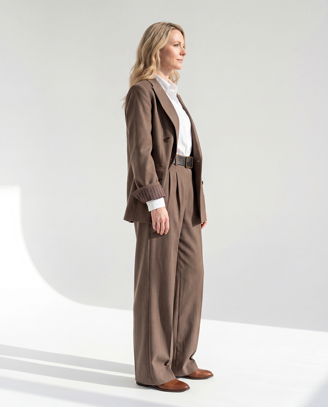 Double-Breasted Jacket & Trouser