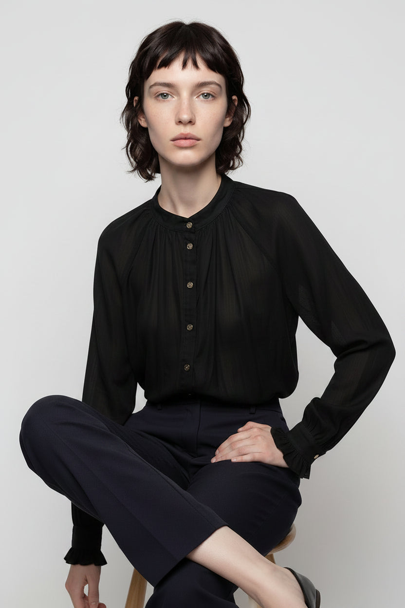 Sheer shirt