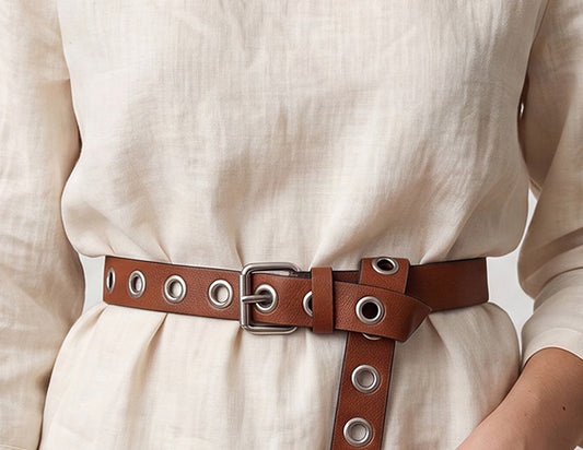 Brown Leather Belt