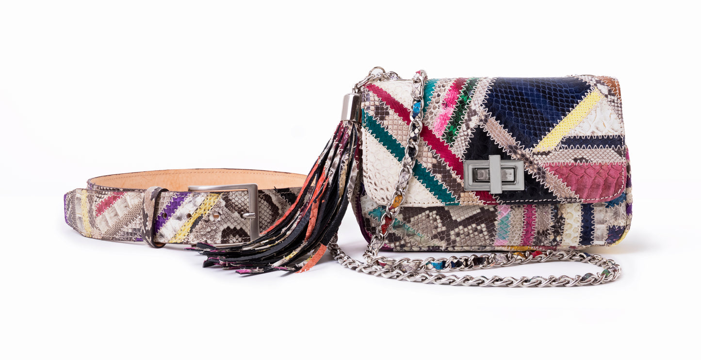 Python Print Bag & Belt Set