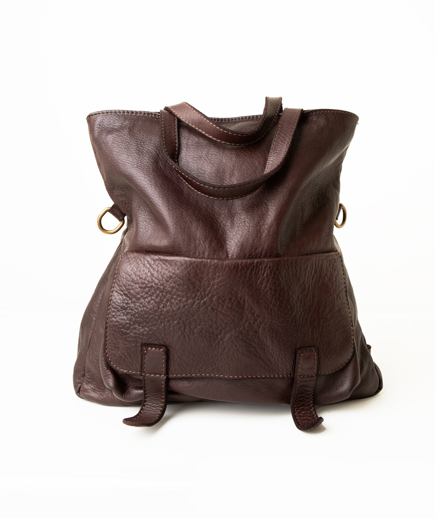 Genuine Leather Brown Bag