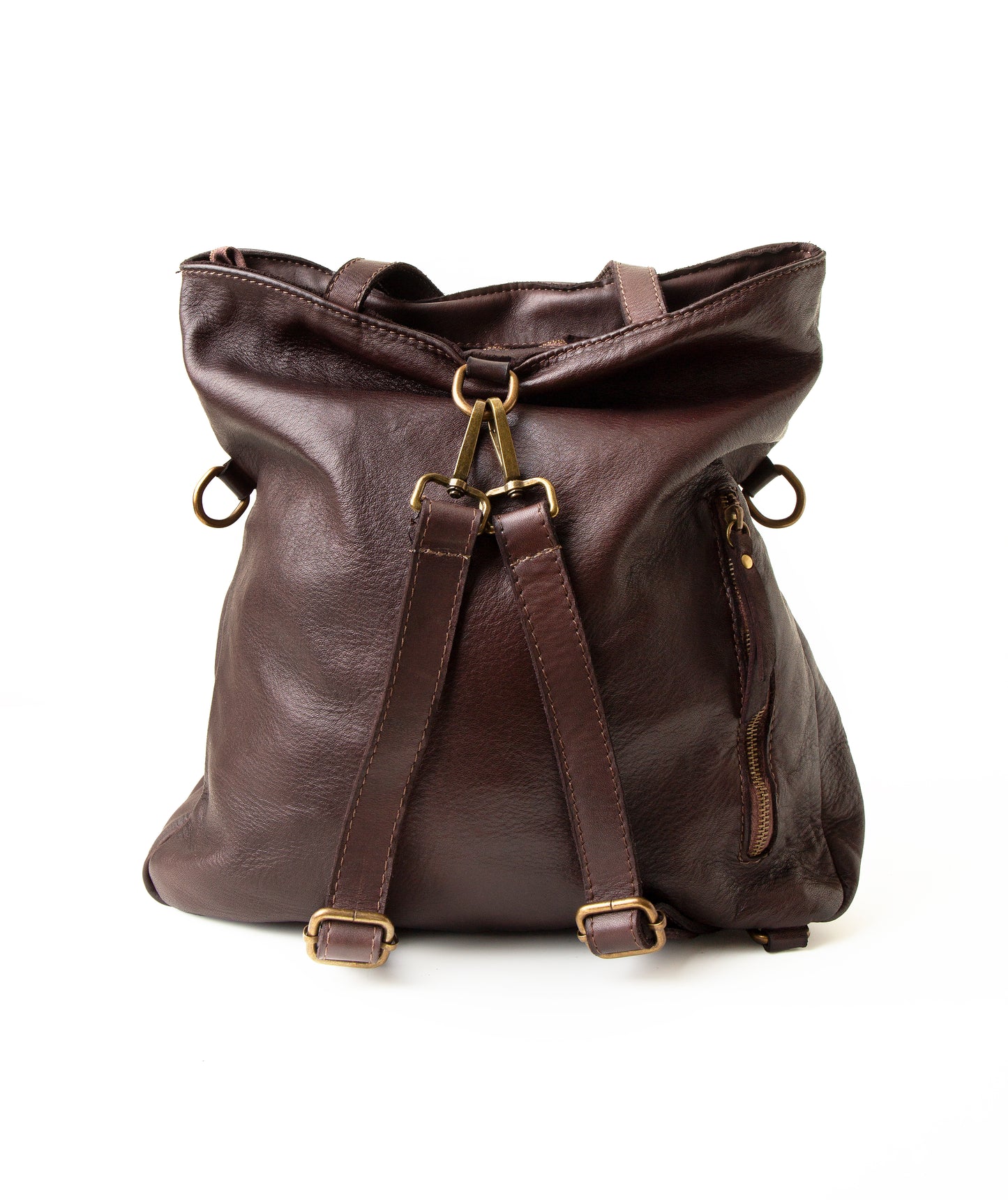 Genuine Leather Brown Bag